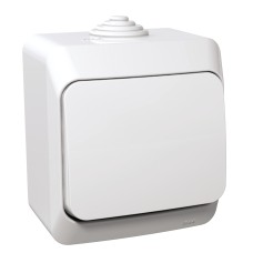 Кръстат ключ бял, Cedar Plus, Schneider Electric WDE000570