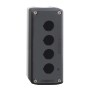 Schneider Electric XALD04 - Harmony XALD, XALK - Празна кутия за контролна станция, пластмаса, с 4 отвора