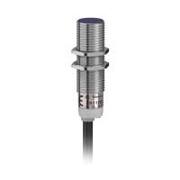 Индуктивен сензорXS1 M12, L44mm, месинг, Sn2mm, 12..24VDC, кабел 2m, Telemecanique XS112BLPAL2