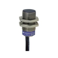 Индуктивен сензор XS, XS1 M18, L39mm, месинг, Sn10mm, 12...24 VDC, кабел 2 m, Telemecanique XS1N18PB349TF - Osisense XS & XT