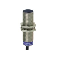 Индуктивен сензор XS6 M18, L62mm, месинг, Sn8mm, 24...240VAC/DC, кабел 10 m, Telemecanique XS618B1MAL10 - Osisense XS & XT