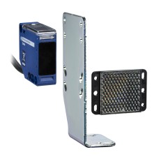 Фотоелектрически сензор XU, XUK, рефлексен, kit, Sn 7 m, 24...240VAC/DC, кабел 2 m, Telemecanique XUK1ARCNL2H60