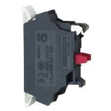 Harmony XB4 -Контактен блок Harmony XB5, Harmony XB4, компактни клеми от сребърна сплав 1NC, Schneider Electric ZBE1025