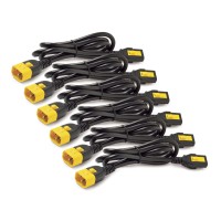 NetShelter Power Cords Power Cord Kit (6 ea), Locking, C13 TO C14, 0.6m, Blue, Schneider Electric AP8702S-WWX590