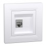 Schneider Electric EPH5000121 - Asfora - Розетка за данни - RJ45 cat.5 STP, бял