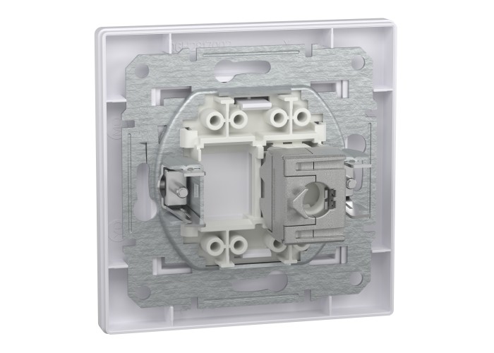 Schneider Electric EPH5000121 - Asfora - Розетка за данни - RJ45 cat.5 STP, бял