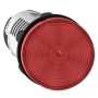Сигнална лампа, пластмаса, червена, 22 мм, интегриран LED, 230...240 V AC, Harmony XB7 Schneider Electric XB7EV04MP