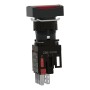 Светещ бутон, Harmony XB6, Schneider Electric XB6DW4B2B