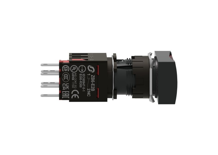 Светещ бутон, Harmony XB6, Schneider Electric XB6DW4B2B