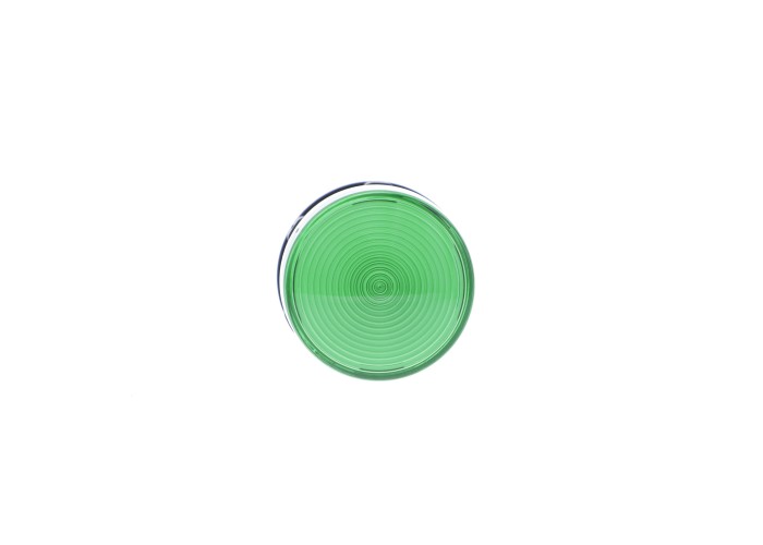 Сигнална лампа, пластмаса, зелена 22 мм, вграден LED, 24 V AC/DC, Harmony XB7 Schneider Electric XB7EV03BP