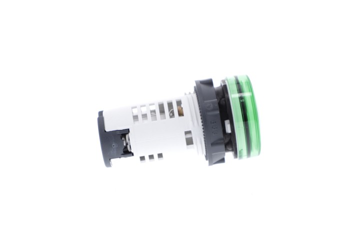 Сигнална лампа, пластмаса, зелена 22 мм, вграден LED, 24 V AC/DC, Harmony XB7 Schneider Electric XB7EV03BP
