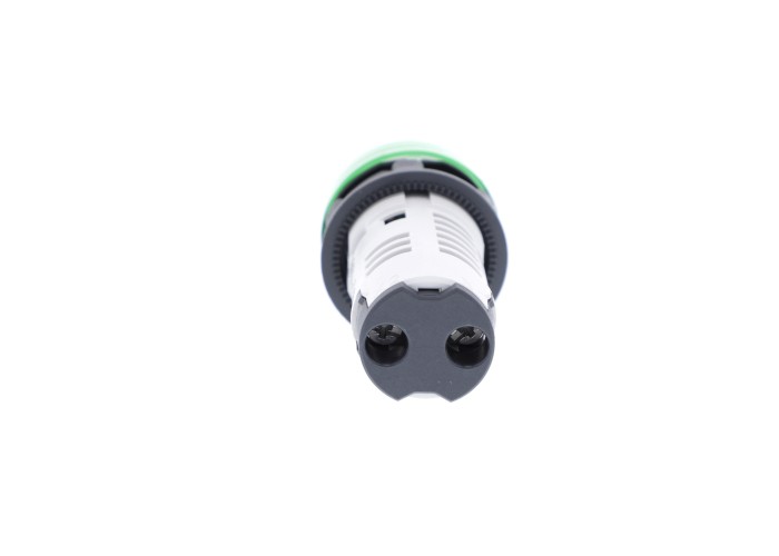 Сигнална лампа, пластмаса, зелена 22 мм, вграден LED, 24 V AC/DC, Harmony XB7 Schneider Electric XB7EV03BP