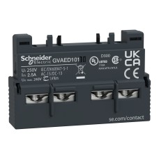 Schneider Electric GVAED101 - TeSys GV2 - Допълнителен контактен блок - 2 NO (fault signal)