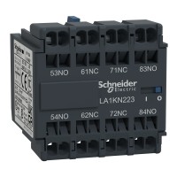 Schneider Electric LA1KN043 - TeSys k - Допълнителен контактен блок 4 NC
