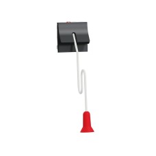 Паник бутон 10А, двумодулен, антрацит, New Unica, Schneider Electric NU322654
