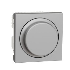Универсален ротативен димер за LED, алуминий, New Unica, Schneider Electric NU351430