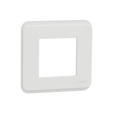 Единична рамка Unica Pro, бял, антибакт., New Unica, Schneider Electric NU400220