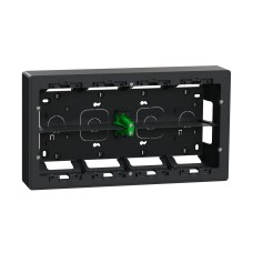 Конзола за открит монтаж 2х10 модула, антрацит, New Unica, Schneider Electric NU821054