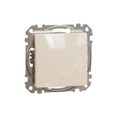 Кръстат ключ 10AX, бежов, Schneider Electric SDD112107 Sedna Design & Elements