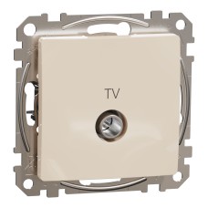 TV розетка 7db, Sedna, бежова, Schneider Electric SDD112474 Sedna Design & Elements