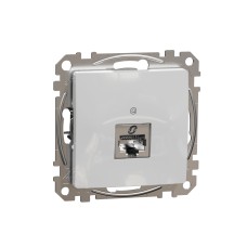 Розетка RJ45, CAT 6A STP, алуминий, Schneider Electric SDD113466S Sedna Design & Elements