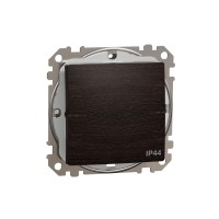 Sedna Sedna Design & Elements, Двупосочен ключ 10AX, венге, Schneider Electric SDD281106