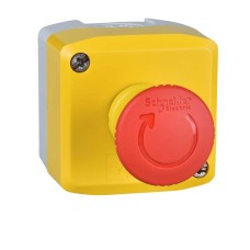 Schneider Electric XALK178E - Harmony XALD, XALK - Контролна станция с авариен стоп бутон Ø 40mm, 1NO+1NC