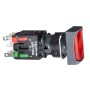 Светещ бутон, Harmony XB6, Schneider Electric XB6DW4B2B
