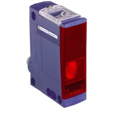 Фотоелектрически сензор XU, XUX, баражен, предавател, 12...24 VDC, M12, Telemecanique XUX0AKSAM12T