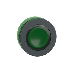 Вградена глава за бутон, осветена, зелен, Harmony XB5, Schneider Electric ZB5FW333