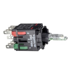 Schneider Electric ZB6ZB45B - Harmony XB6 - Контактен елемент NO/NC+LAMP RE. FAST
