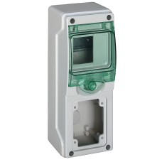 Schneider Electric 13175 - Kaedra, Mini Kaedra - Kaedra - за захранващ излаз- 1 отвора - 1 x 4 Модули
