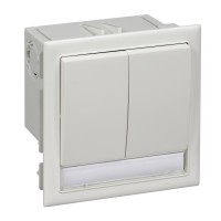 Schneider Electric 5980072 - Thorsman installation system - Ключ двоен 16а бял