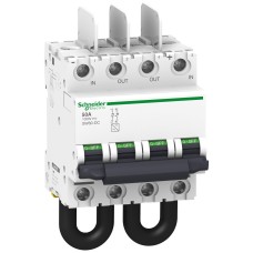 Schneider Electric A9N61699 - Acti 9 C60NA-DC, SW60-DC, Товаров прекъсвач SW60-DC - 2P - 50 A - 1000 V фотоволтаичен