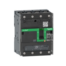 Schneider Electric C12B4TM160B - ComPacT NSXm (2021) - Автоматичен прекъсвач NSXm 25kA TM160D 4P/4T клеми за кабелни накрайници/шини