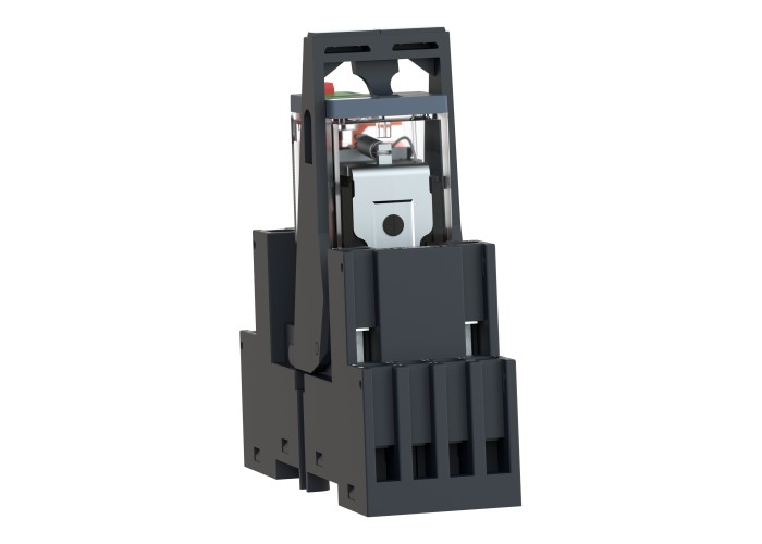 Schneider Electric RXM2AB2P7PVM - Harmony Electromechanical Relays - Harmony, Миниатюрно реле с основа, предварително сглобено, 10 A, 2 CO, с LED, със заключващ се тестов бутон, гнездо със смесени клеми, 230 V AC