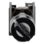 Schneider Electric XB4BG21 - Harmony XB4 - Селекторен превключвател с ключ 455, метален, 22мм, 2 позиции, със задържане, 1 NO