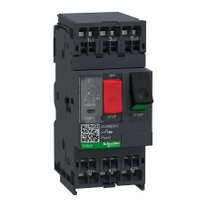 Schneider Electric GV2ME053 - TeSys GV2 - Термомагнитен моторен прекъсвач с пружинни клеми 0.63..1 А