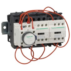 Schneider Electric LC3D32AB7 - TeSys D - Пускател TeSys D - "Звезда-триъгълник" - 3 x 3P (3 NO) - 32 A - 24 V AC бобина