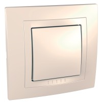 Disabled Schneider Electric MGU10.201.25D - Unica - Еднополюсен ключ слонова кост сглобен