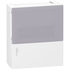 Schneider Electric MIP12108T - mini Pragma - Модулно табло Mini Pragma 1Р 8М, открит монтаж, прозрачна врата
