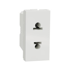 Контакт евроамерикански стандарт, 1 модул, New Unica, Schneider Electric NU302018