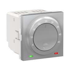 Подов термостат 8А, алуминий, New Unica, Schneider Electric NU350330