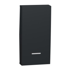 Едномодулен капак за ключ с индикатор, антрацит, New Unica, Schneider Electric NU910054N