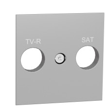 Капак за розетка R-TV / SAT, алуминий, New Unica, Schneider Electric NU944130