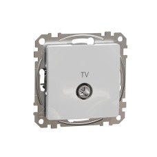 TV розетка междинна 10dB, Sedna, алуминий, Schneider Electric SDD113478 Sedna Design & Elements