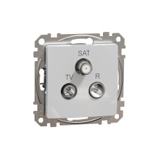 TV/R/SAT розетка 7db, Sedna, алуминий, Schneider Electric SDD113484 Sedna Design & Elements