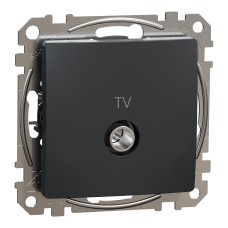 TV розетка 7db, антрацит, Schneider Electric SDD114474 Sedna Design & Elements