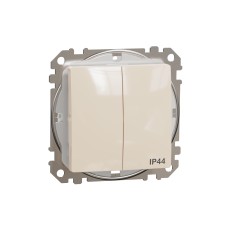 Сериен ключ 10AX, крем, Schneider Electric SDD212105 Sedna Design & Elements