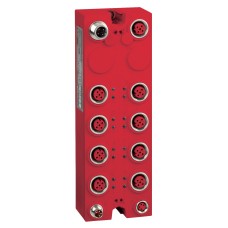 Modicon TM7 Цифров I/O разширителен блок, Modicon TM7, IP67, 8 DI, 24 V DC, 2 A, M12 конектор, Schneider Electric TM7SDI8DFS